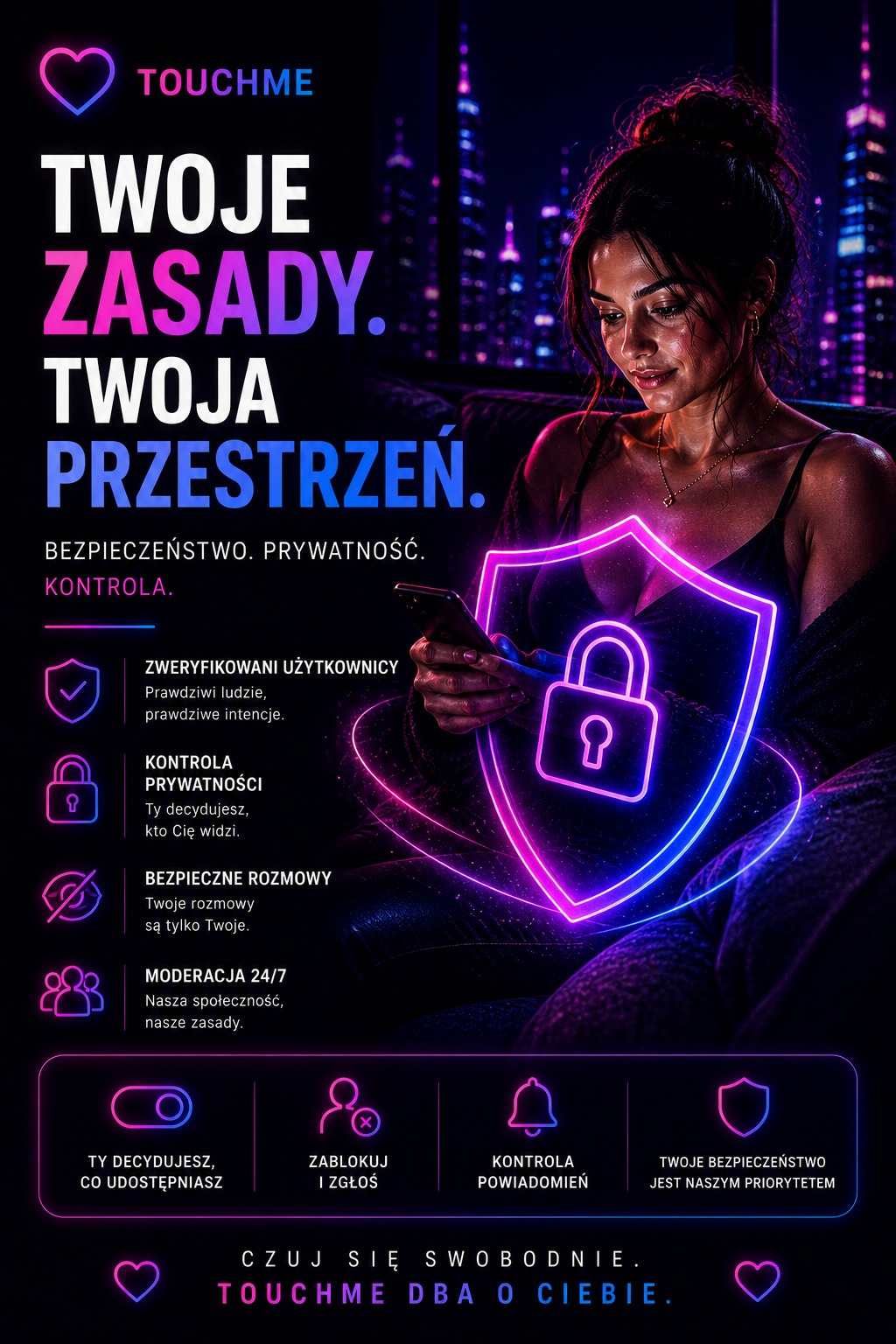 TOUCHME — live i realne połączenia